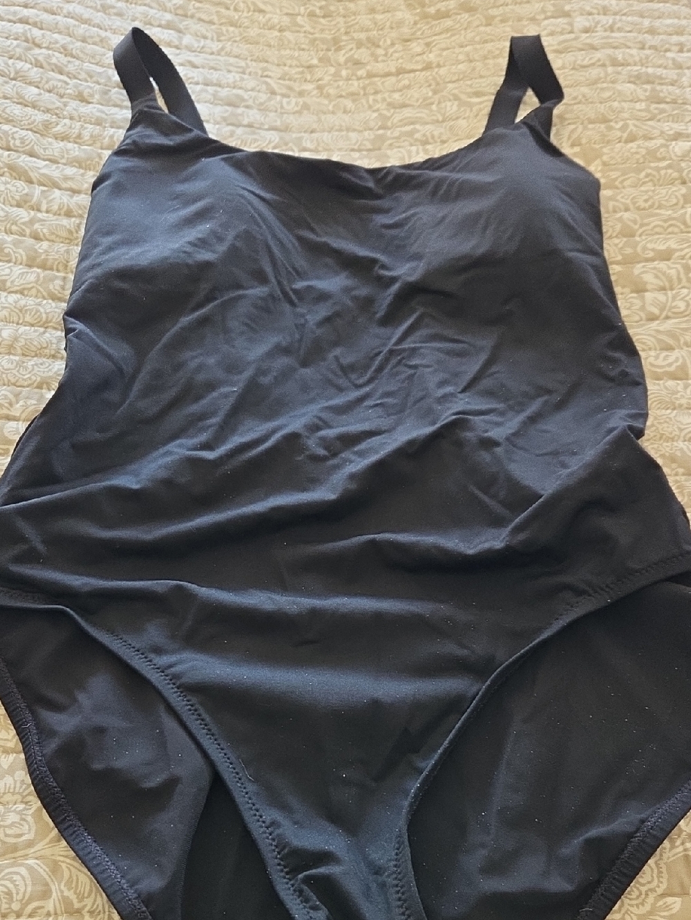 Athleta Black One-Piece Swimsuit